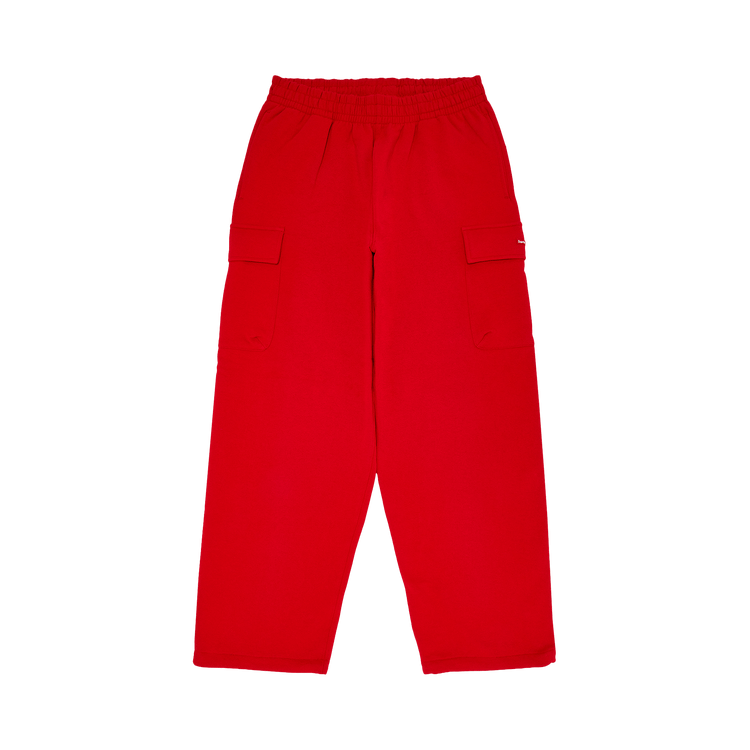 Supreme Small Box Cargo Sweatpant 'Red'