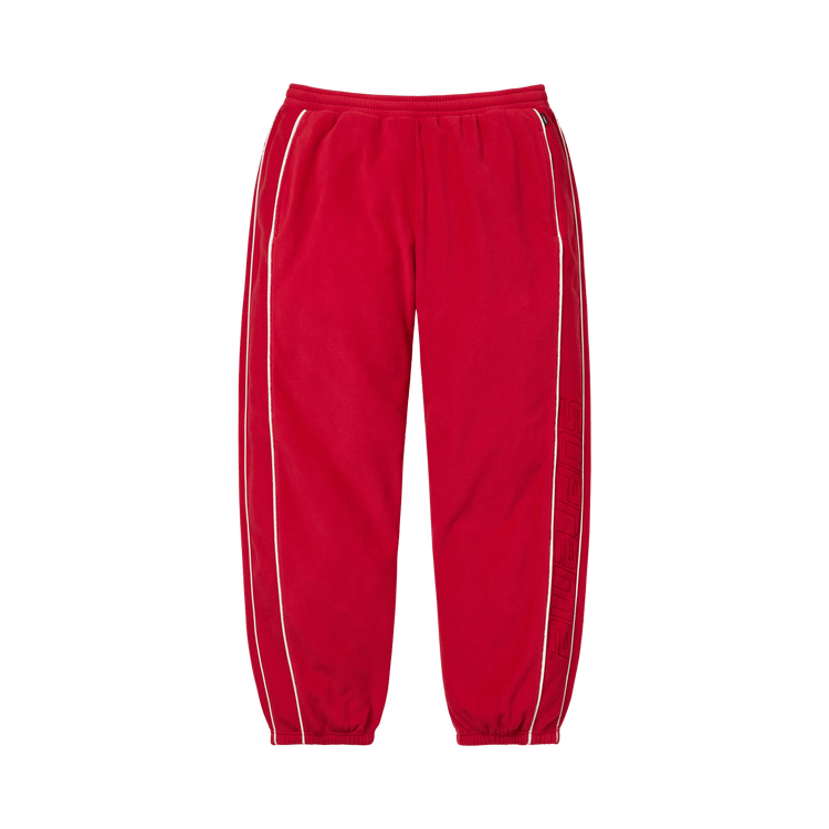 Supreme Polartec Reflective Piping Pant 'Red'