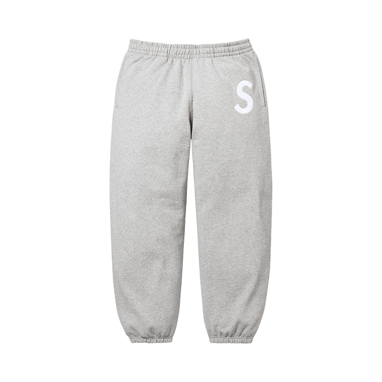 Supreme S Logo Sweatpant 'Heather Grey'
