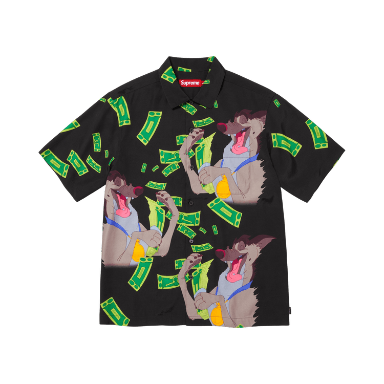 Supreme All Dogs Go To Heaven Short-Sleeve Shirt 'Black'