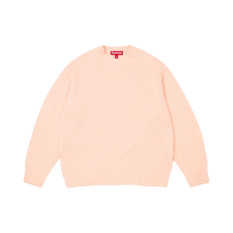 Supreme Brushed Mohair Sweater 'Light Pink'