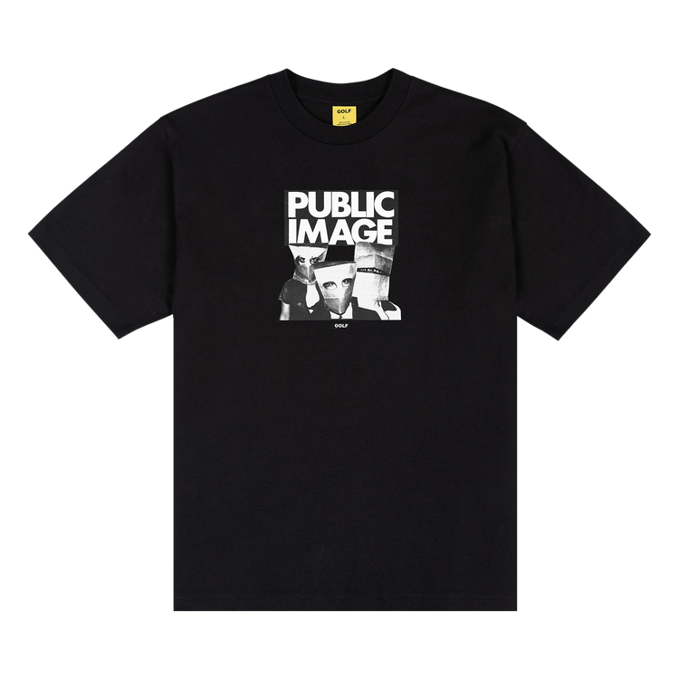 GOLF WANG Public Image Tee 'Black'