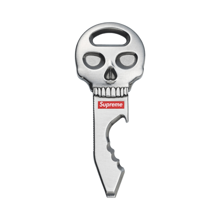 Supreme x Nite Ize Skull Key Tool 'Silver'