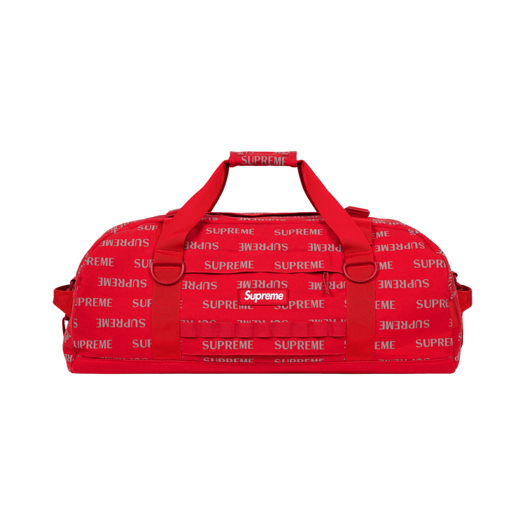 Supreme Large Duffle Bag 'Red'