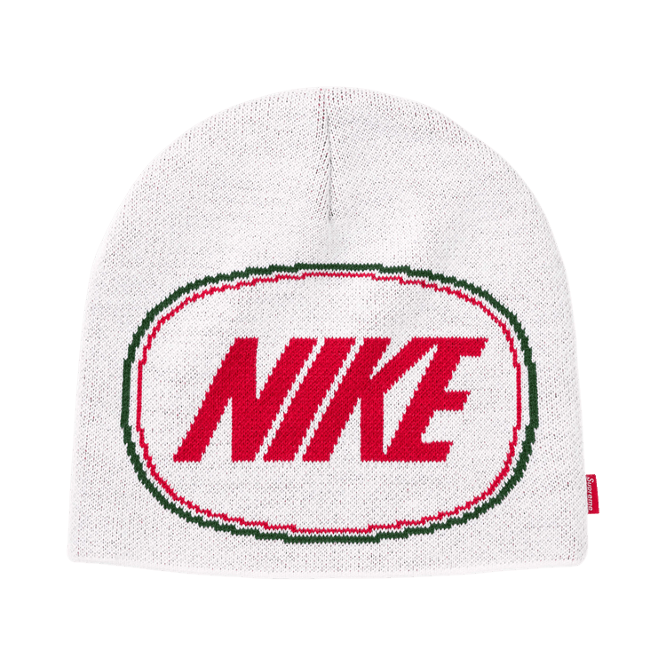 Supreme x Nike Oval Beanie 'White'