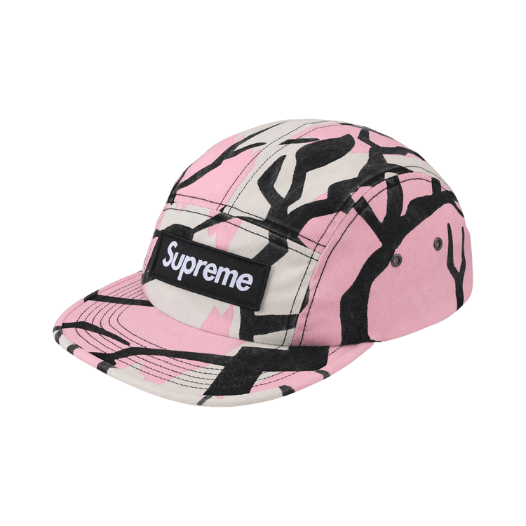 Supreme Military Camp Cap 'Pink Predator Camo'