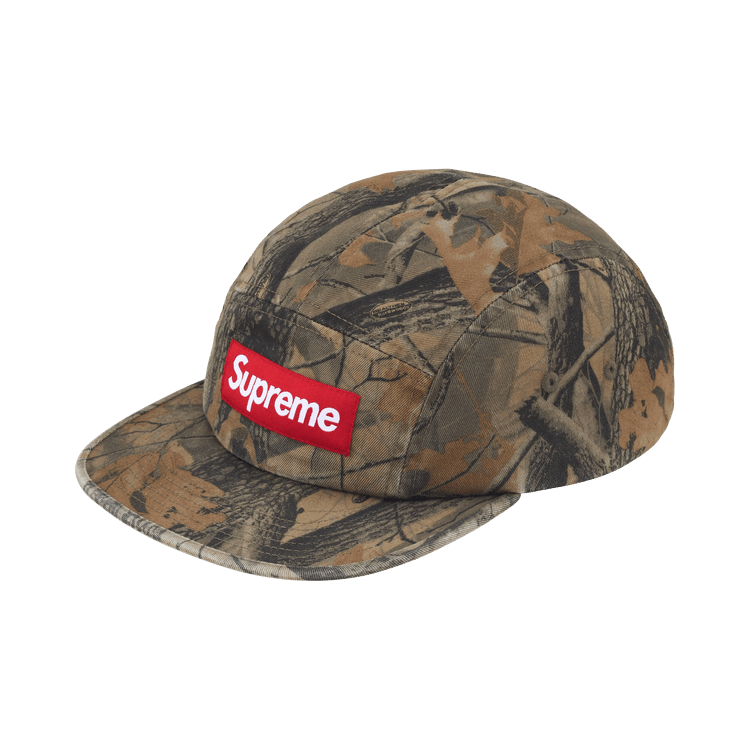 Supreme Washed Chino Twill Camp Cap 'Realtree Hardwoods Camo'