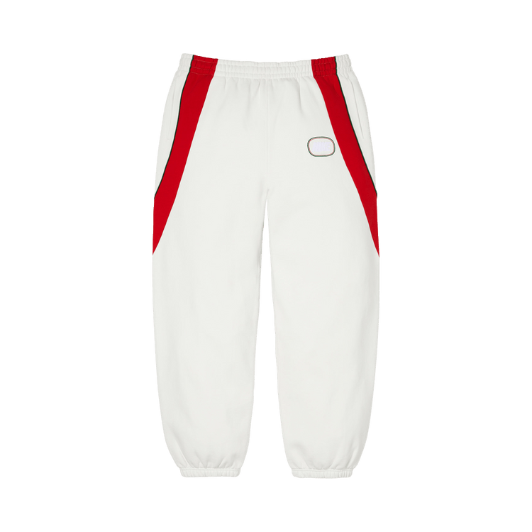 Supreme x Nike Paneled Sweatpant 'White'