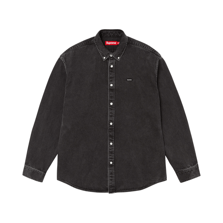 Supreme Small Box Shirt 'Black Denim'