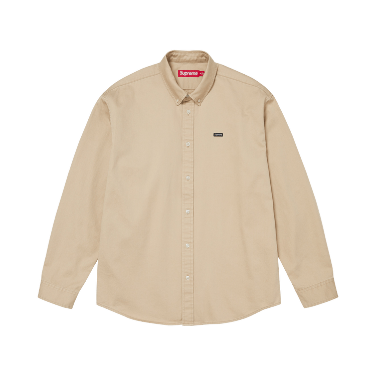 Supreme Small Box Shirt 'Tan'