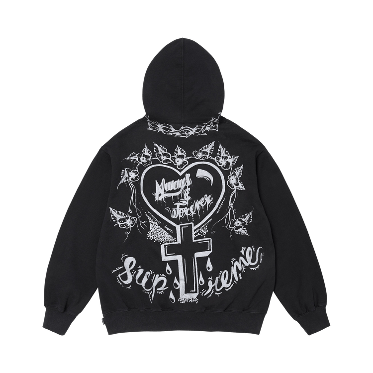 Supreme Forever Hooded Sweatshirt 'Black'