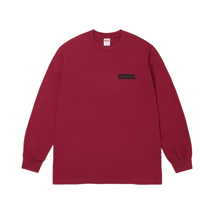 Supreme You Still Suck Long-Sleeve Tee 'Cardinal'