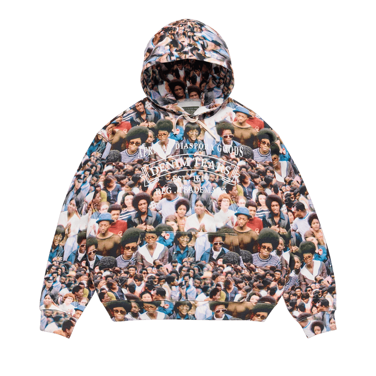 Denim Tears Harlem Festival Adg Stamp Hoodie 'Multi'