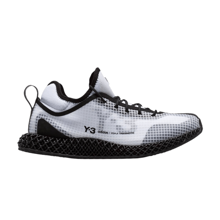 Adidas Y-3 Runner 4D IO 'White Black'