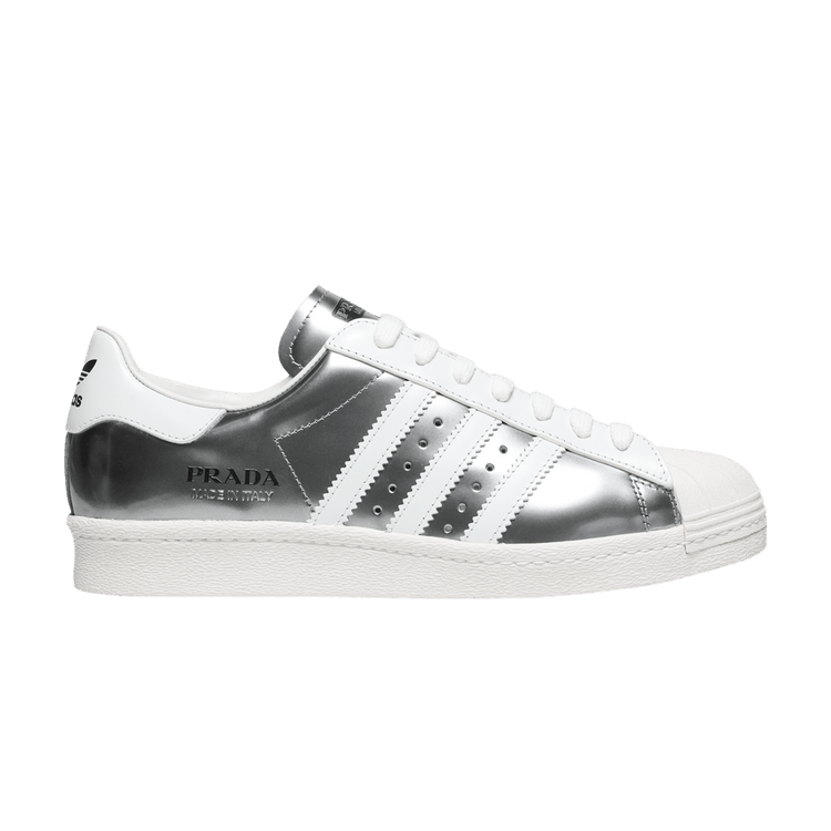 Prada x adidas Superstar 'Silver Metallic'