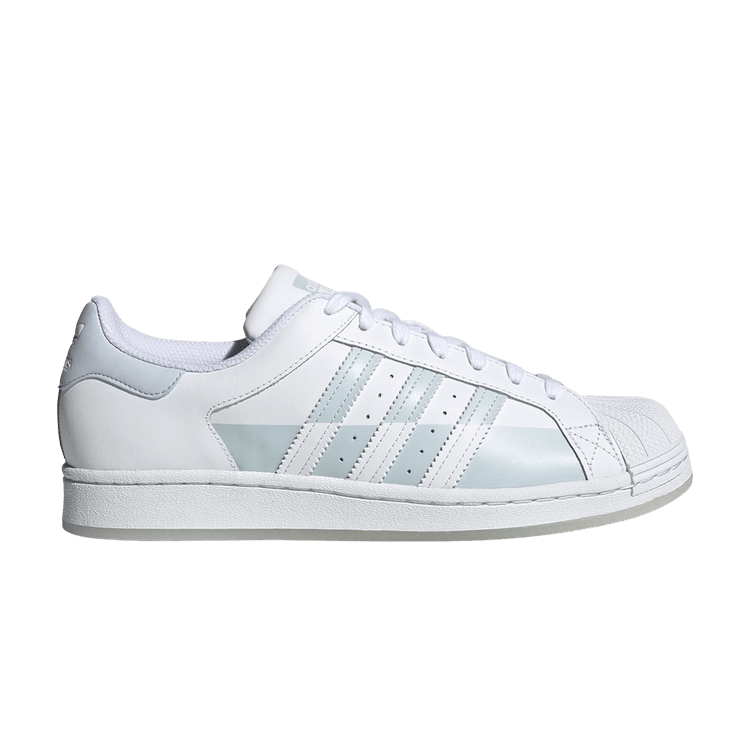 Adidas Superstar 'Split - White Halo Blue'