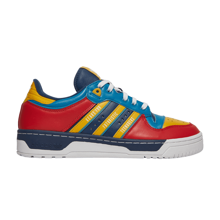Human Made x adidas Rivalry Low 'Scarlet Aqua'