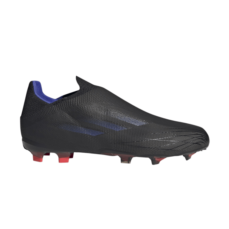Adidas X Speedflow+ FG J 'Black Sonic Ink'