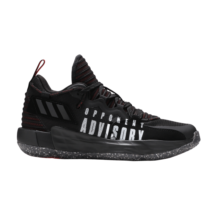 adidas Dame 7 'EXTPLY - Opponent Advisory - Black Vivid Red'