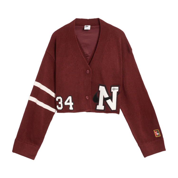 Nike x YOON Cardigan 'Dark Team Red'