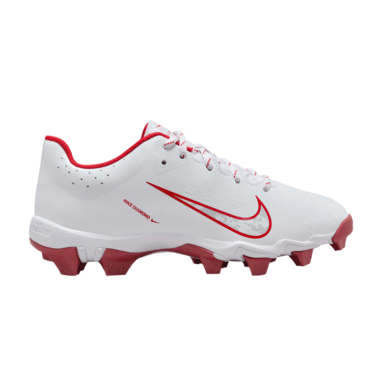 Nike Hyperdiamond 4 Keystone GS 'White University Red'