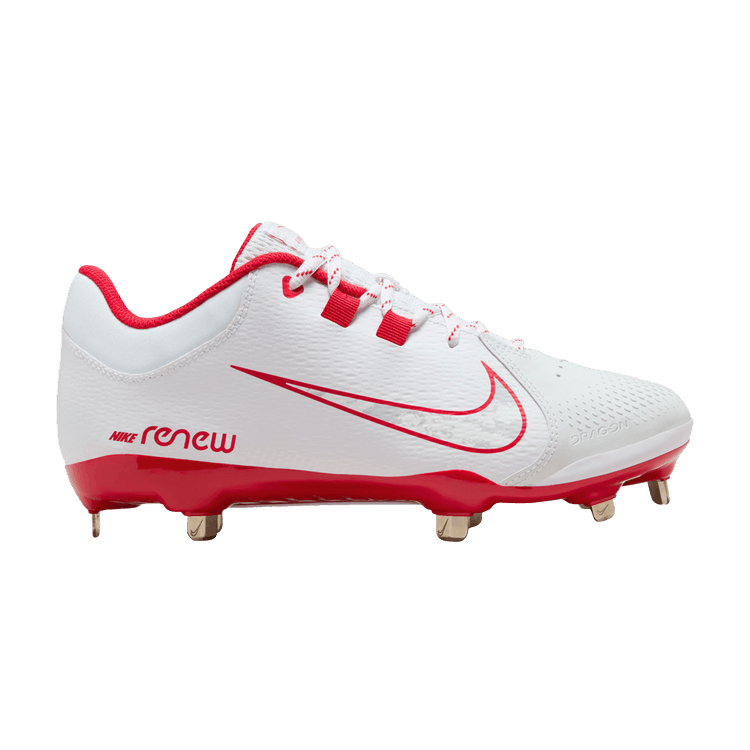 Nike Wmns Hyperdiamond 4 Pro 'White University Red'