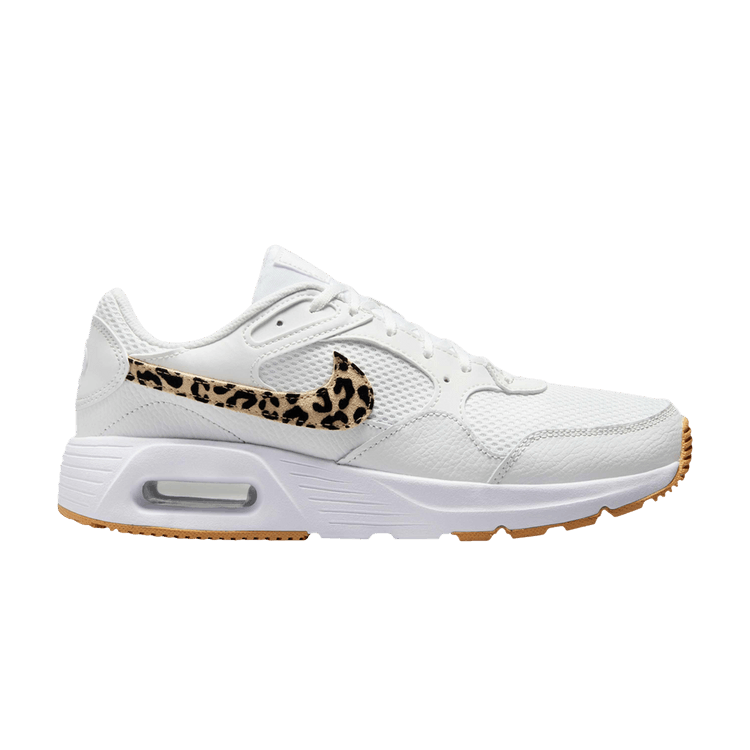 Nike Wmns Air Max SC 'White Leopard Swoosh'