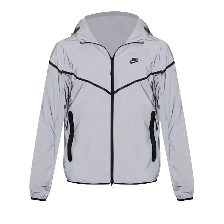 Nike Tech Woven Flash Jacket 'Reflect Silver/Black'