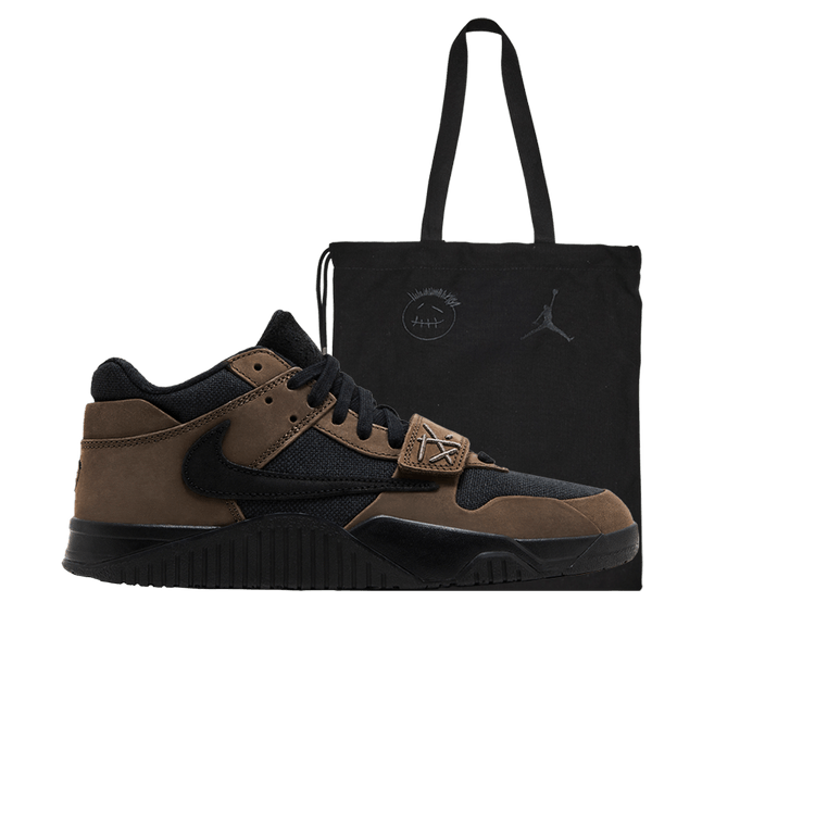 Travis Scott x Air Jordan Jordan Jumpman Jack TR 'Dark Mocha' With Tote Bag