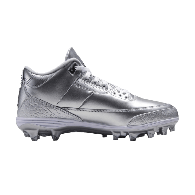 Air Jordan 3 Mid TD 'Metallic Silver'