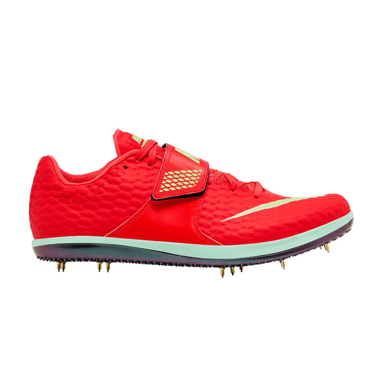 Nike High Jump Elite 'Bright Crimson Lime Blast'