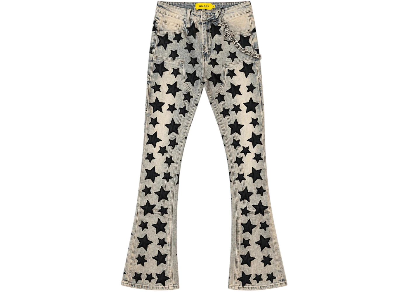 Guapi Vintage Blue Stars Denim V2 Jeans Vintage Blue