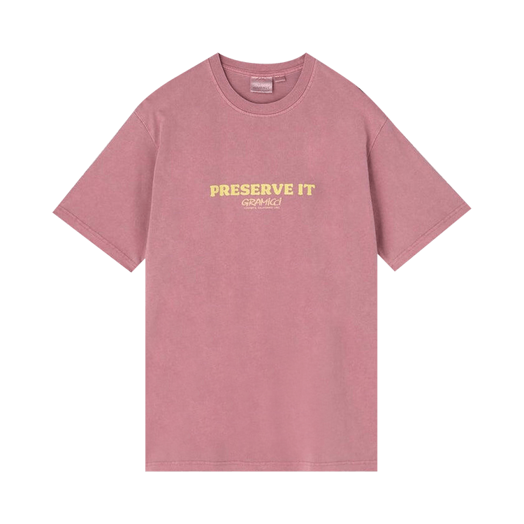 Gramicci Footprints Tee 'Red Pigment'