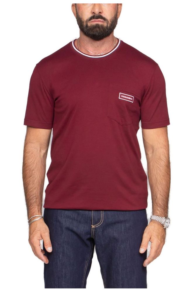 Dolce & Gabbana Logo Patch Pocket T-Shirt