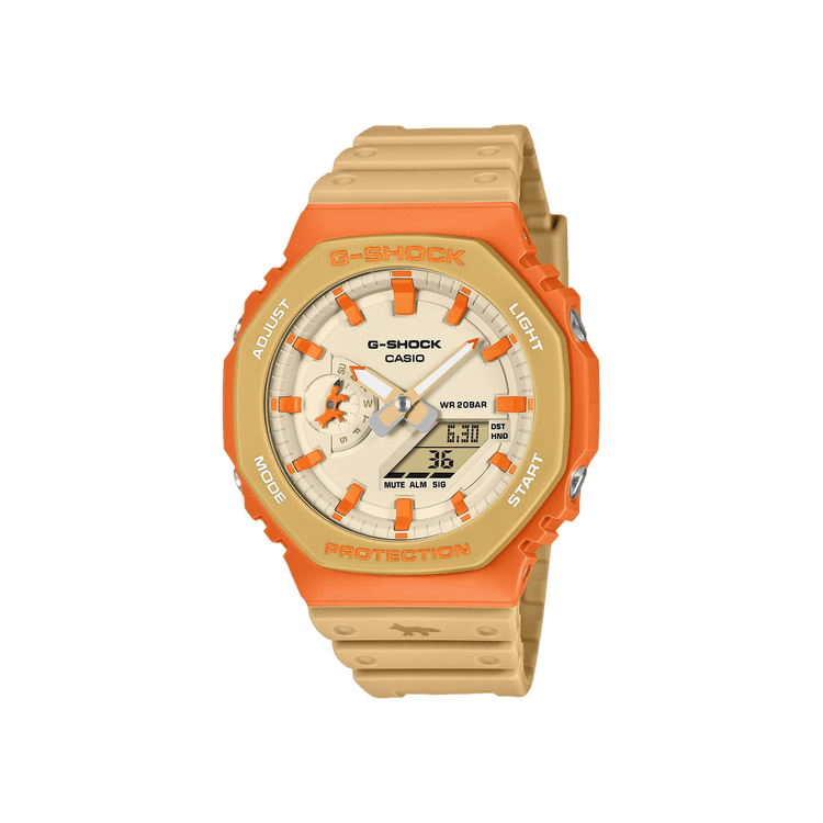 G-SHOCK by Casio Maison Kitsuné 2100 Series Watch 'Orange'