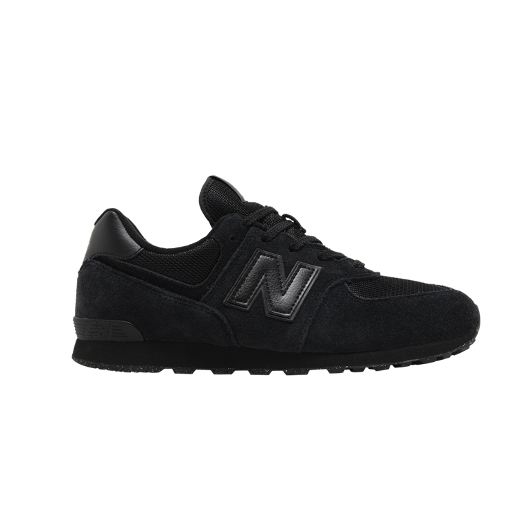 New Balance 574 Big Kid Wide 'Core Pack - Black'
