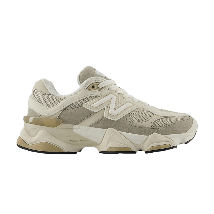 New Balance 9060 Big Kid Wide 'Linen Timberwolf'