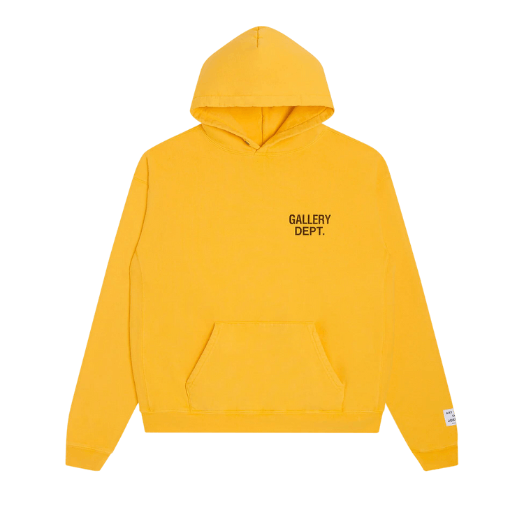 Gallery Dept. 90s GD Logo Hoodie 'Gold'