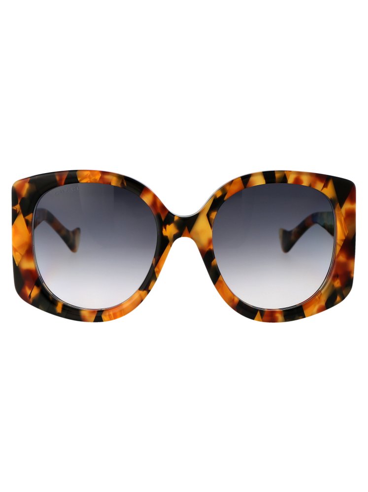 Gucci Eyewear Oversized Frame Sunglasses