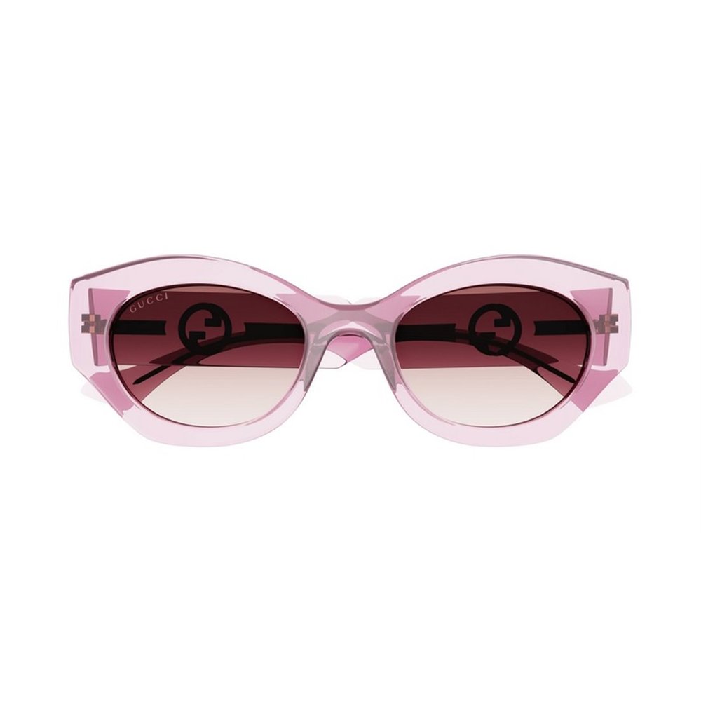Gucci Eyewear La Piscine Oval Frame Sunglasses
