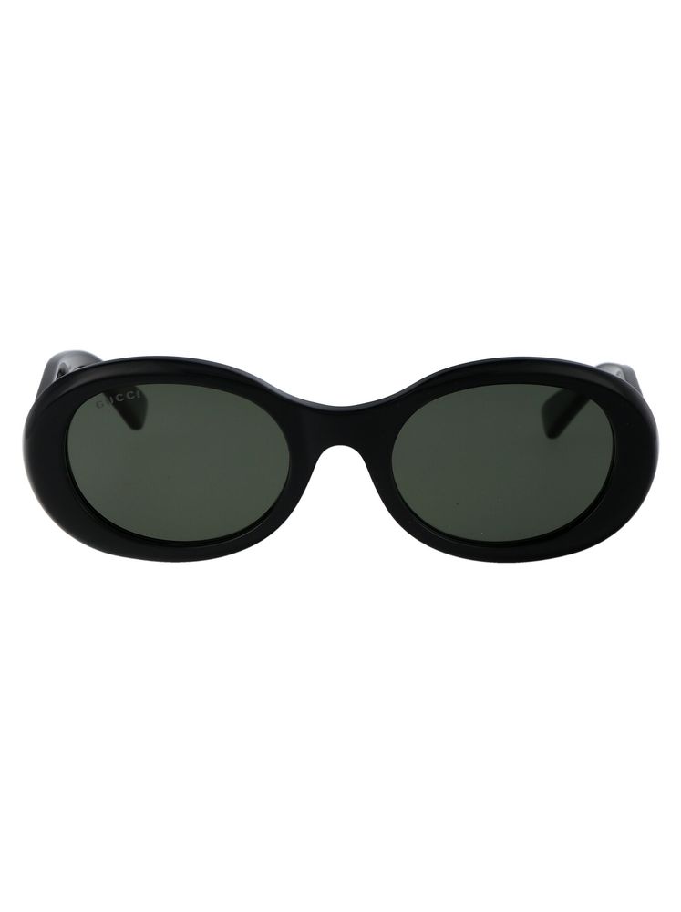 Gucci Eyewear Oval Frame Sunglasses