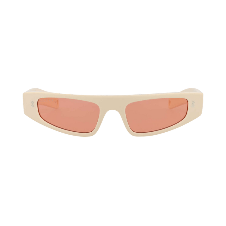 Gucci Cat Eye Sunglasses 'Ivory/Red'