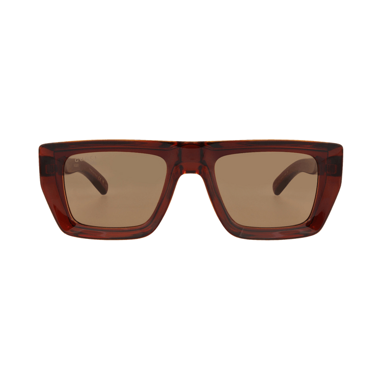 Gucci Square Sunglasses 'Brown'