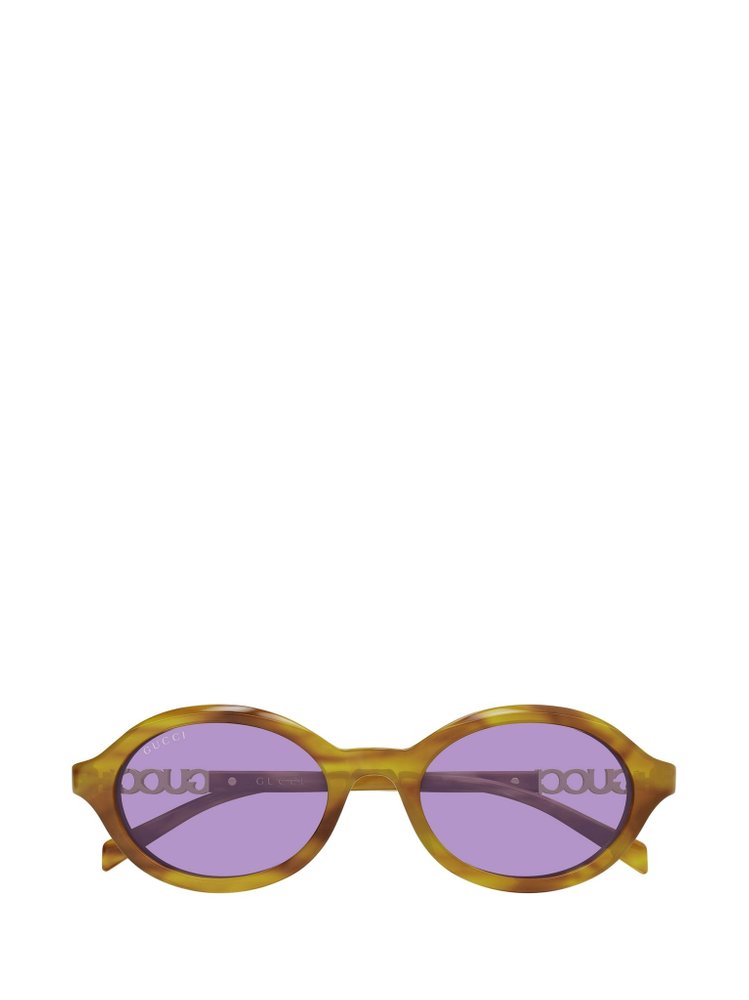 Gucci Eyewear Oval Frame Sunglasses