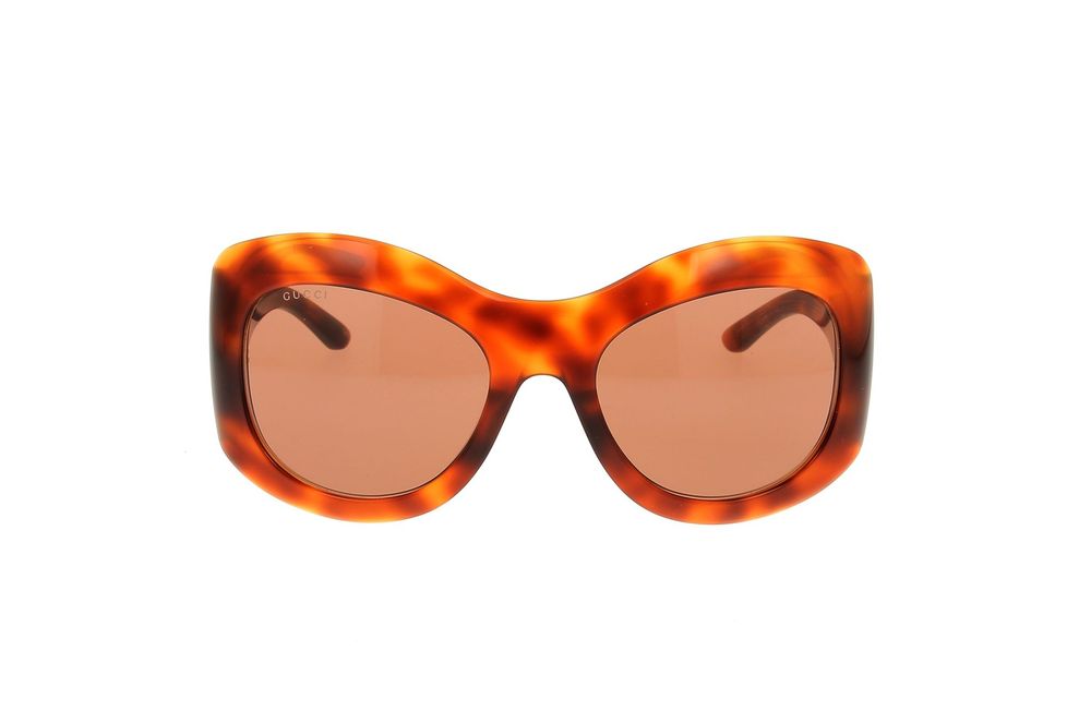 Gucci Eyewear Oversized Logo-Detail Sunglasses
