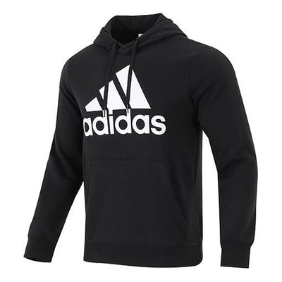 Men's adidas Bl Fl Hd Large Logo Kangaroo Pouch Black