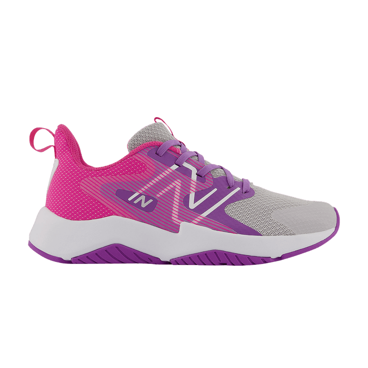 New Balance Rave Run v2 Big Kid X-Wide 'Summer Fog Hi-Pink'