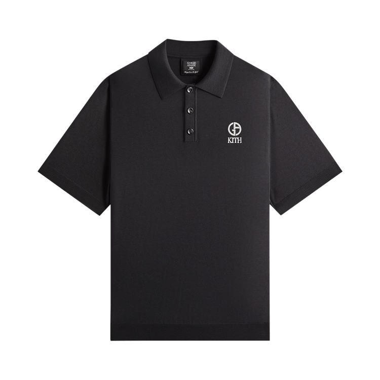 Kith x Giorgio Armani Tilden Knit Polo 'Ghost'