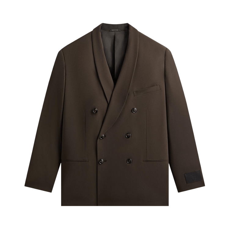 Kith Giorgio Armani & &Kin The Artist Virgin Wool Double-Breasted Jacket 'Kindling'