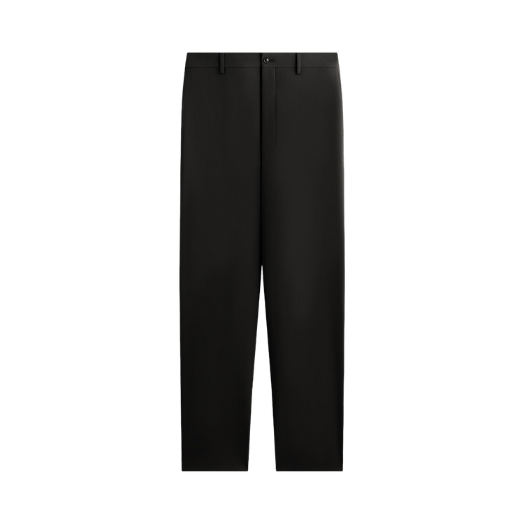 Kith Giorgio Armani & &Kin Milano Crepe Flat Front Trouser 'Black'